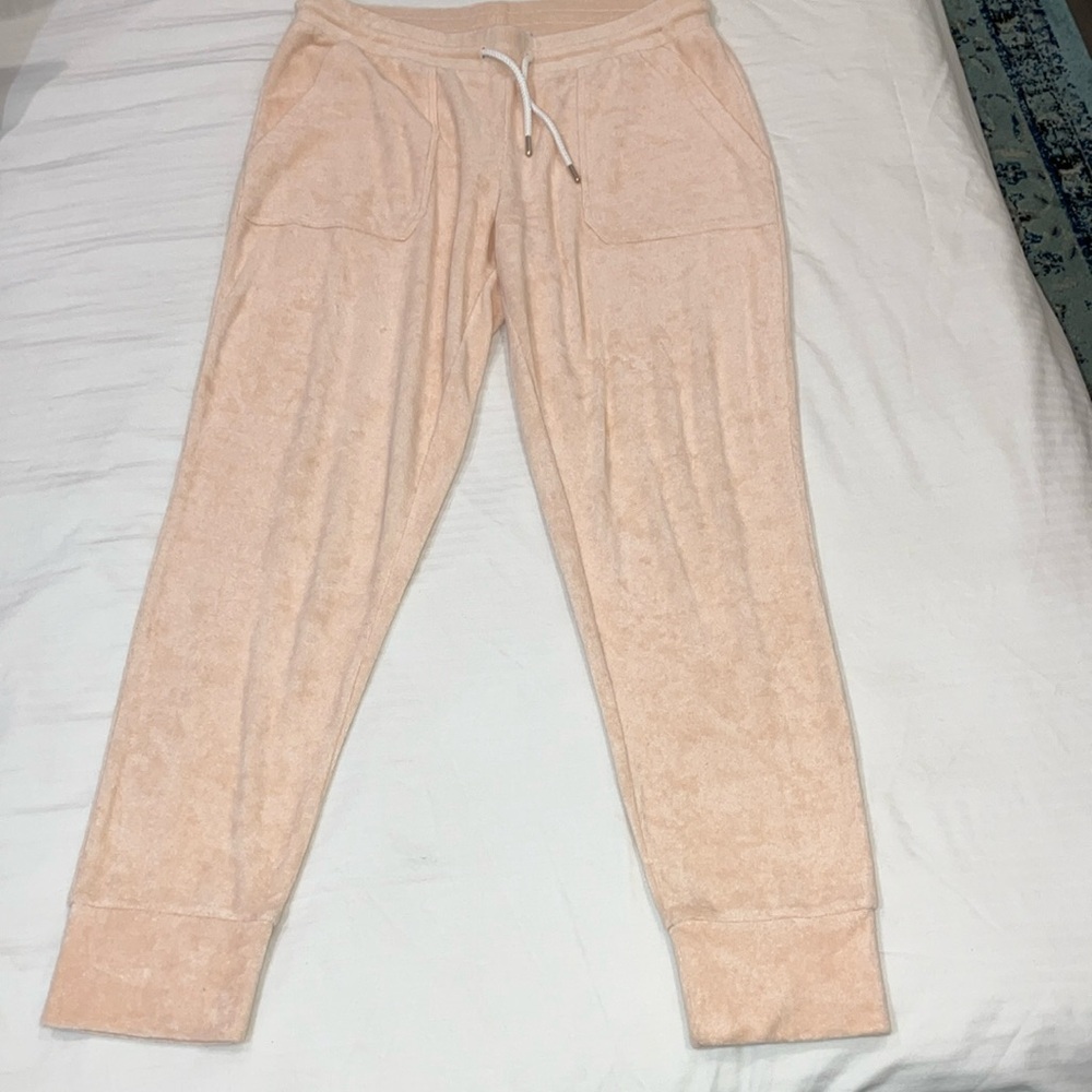 Mey night2day size medium terrycloth peach Lounge / pool / after swim Pants